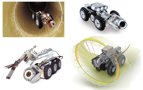 管道內(nèi)壁爬行器 管道內(nèi)壁爬行器